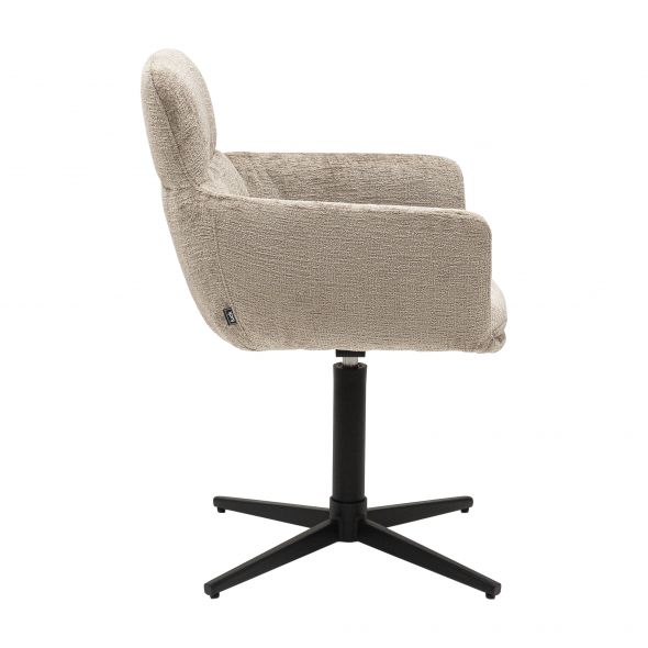 Kick Swivel Chair Noud - Beige