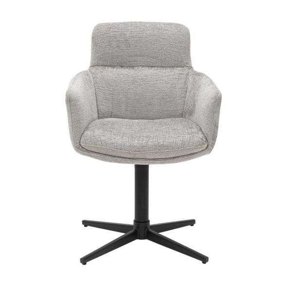 Kick Swivel Chair Noud - Grey