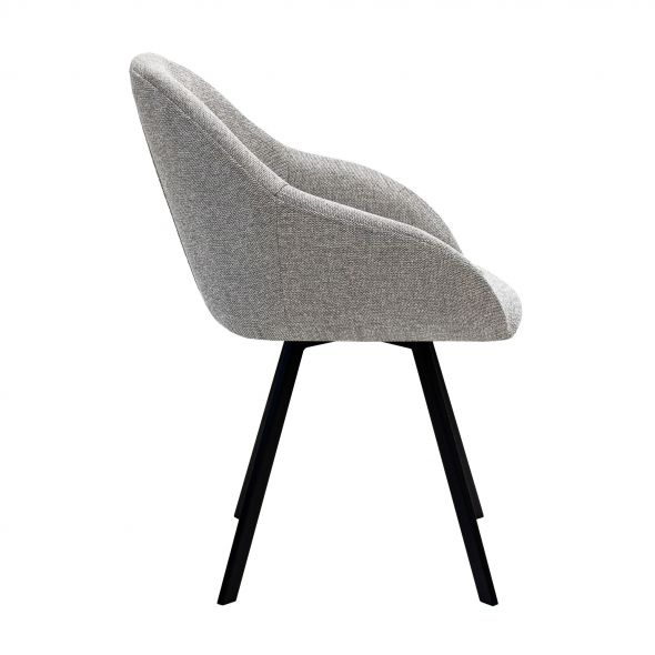 Kick Swivel Chair Olof - Grey