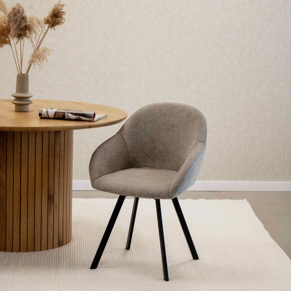 Kick Swivel Chair Olof - Taupe