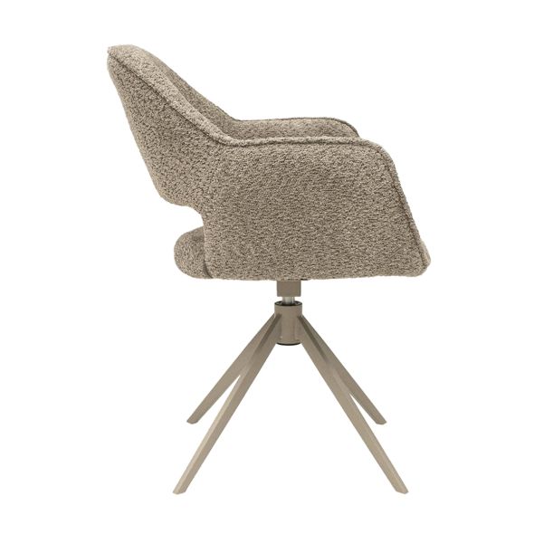 Kick Swivel Chair Owen - Beige
