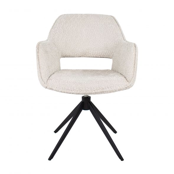Kick Swivel Chair Owen - Crème