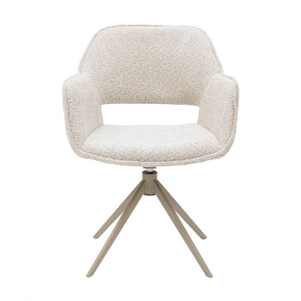 Kick Swivel Chair Owen - Crème