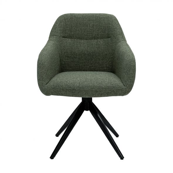 Kick Swivel Chair Ravi - Green