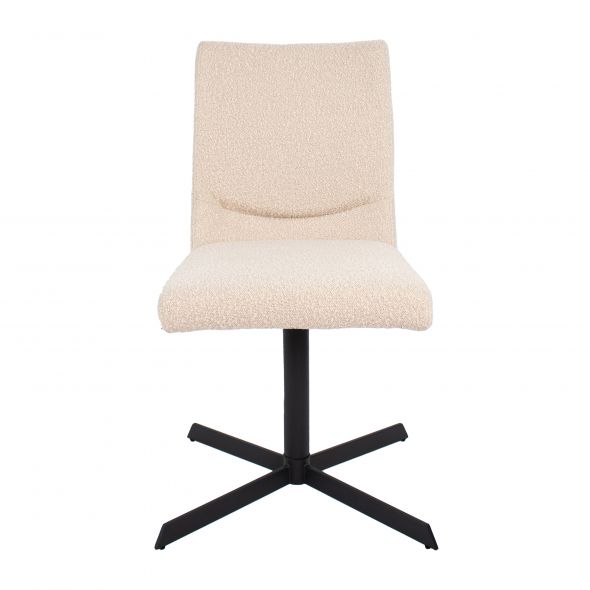 Kick Swivel Chair Sam Boucle - Beige