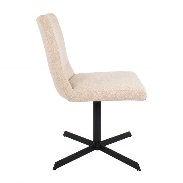 Kick Swivel Chair Sam Boucle - Beige