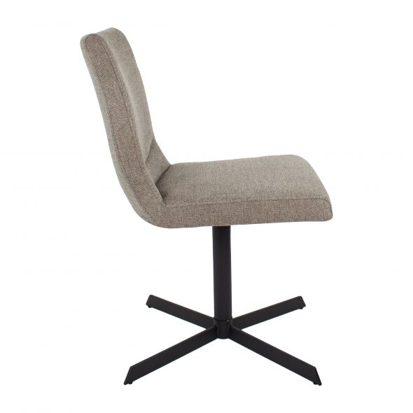 Kick Swivel Chair Sam Texture - Taupe