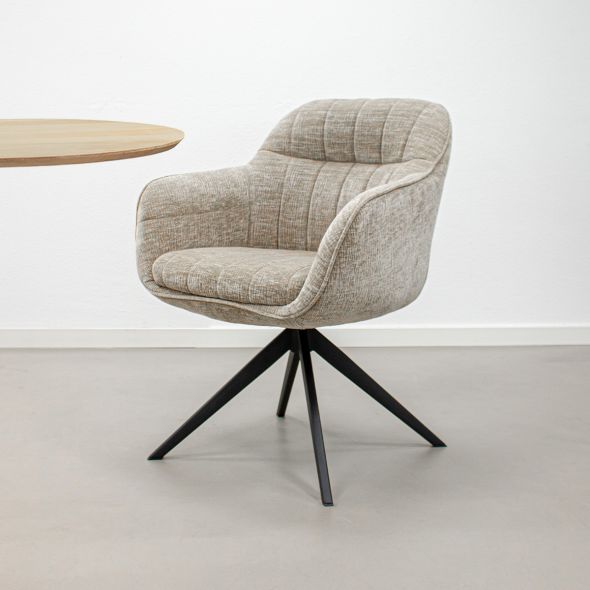Kick Swivel Chair Stan - Beige