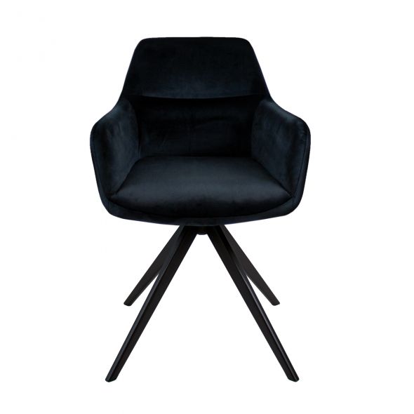 Kick Swivel Chair Tom - Black