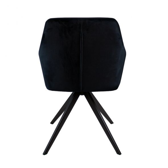 Kick Swivel Chair Tom - Black