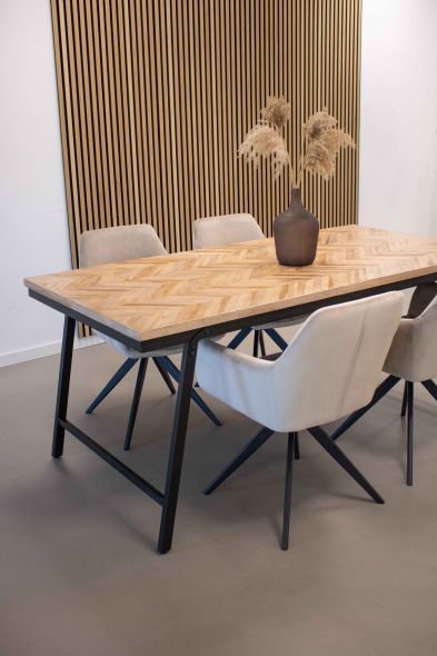 Kick Swivel Chair Tom - Champagne