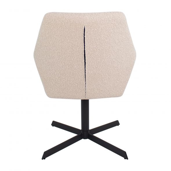 Kick Swivel Chair Viktor Boucle - Beige