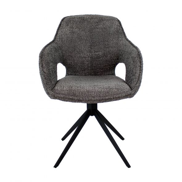 Kick Swivel Chair Zara - Dark Grey