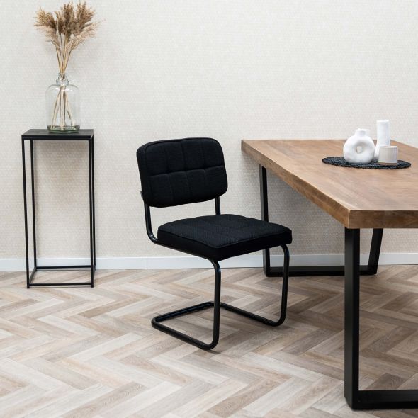 Kick Yves Tubular Frame Chair - Black