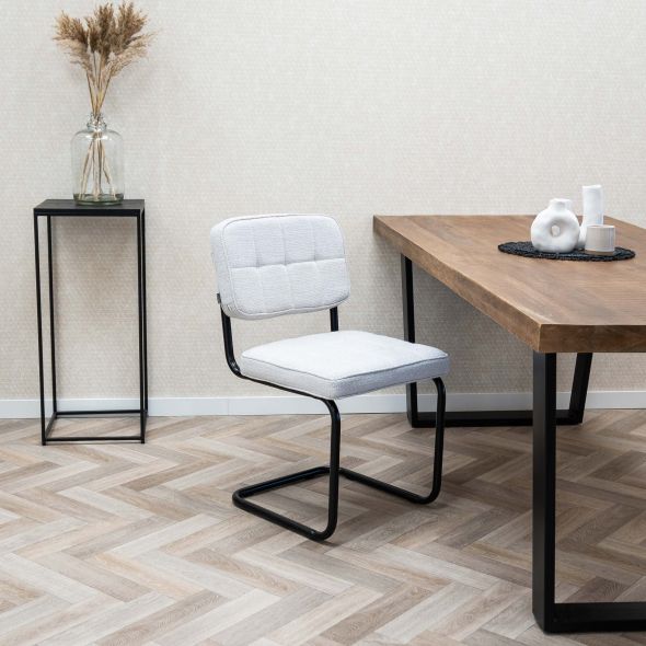 Kick Yves Tubular Frame Chair - White