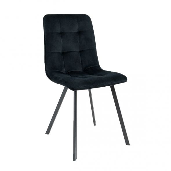 Set Of 2 Kick Monz Dining Chair - Black