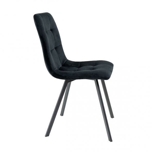 Set Of 2 Kick Monz Dining Chair - Black