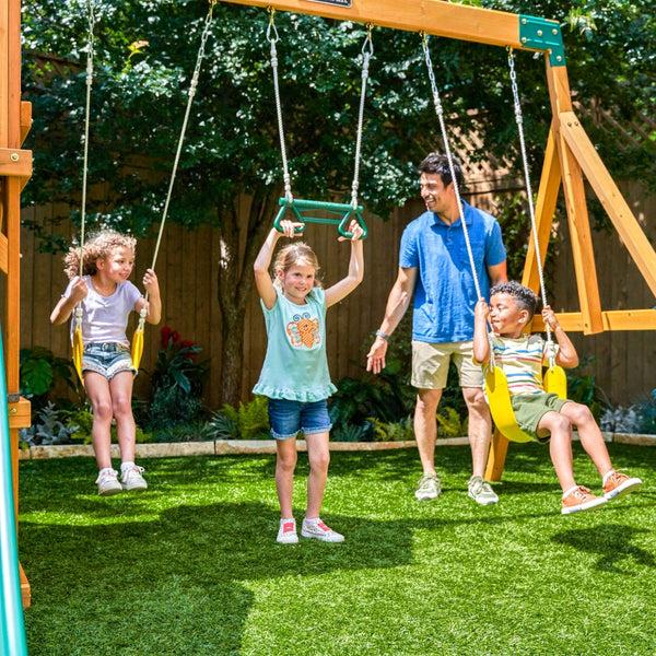 Kidkraft Adventure Bend Swing Set - Installation Available