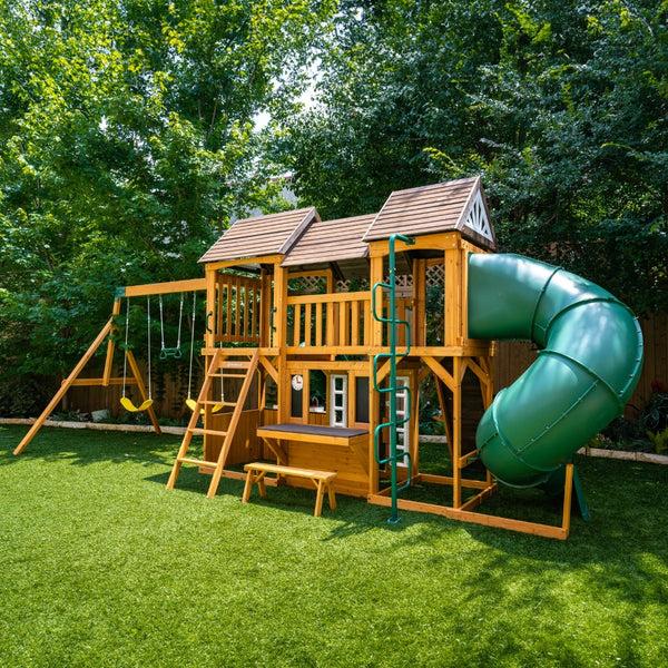 Kidkraft Adventure Bend Swing Set - Installation Available