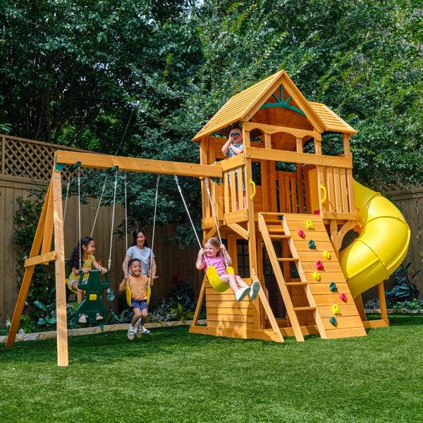 Kidkraft Boulder Station Swing Set - Installation Available