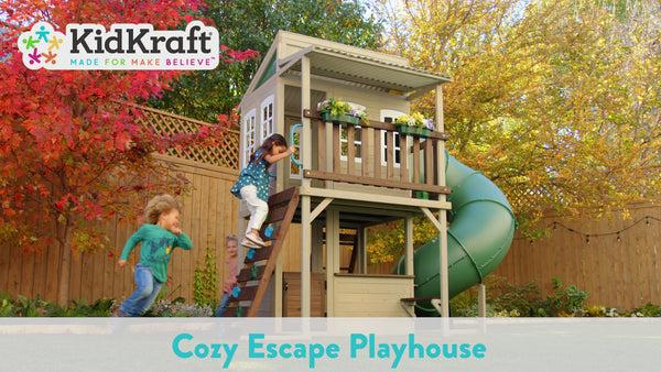 Kidkraft Cozy Escape Playhouse - Installation Available