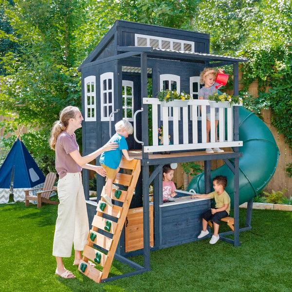 Kidkraft Cozy Escape Playhouse - Navy - Installation Available