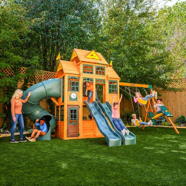 kidkraft Falcon Ridge Swing Set - Installation Available