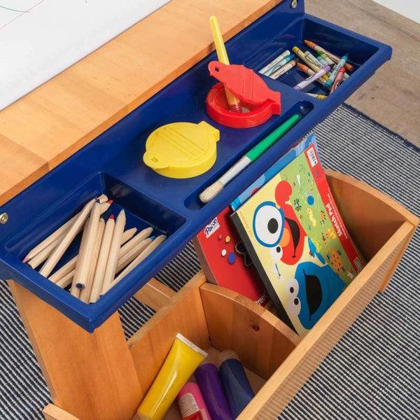 Kidkraft Art Table With Drying Rack & Storage