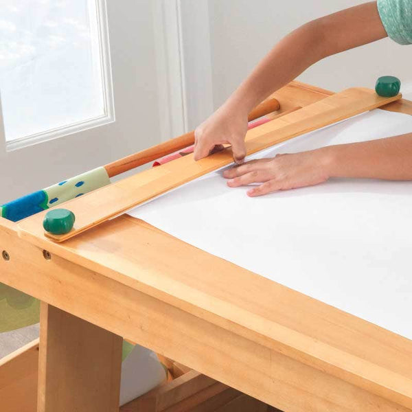 Kidkraft Art Table With Drying Rack & Storage