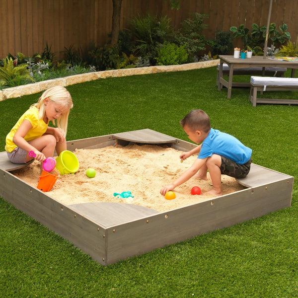 Kidkraft Backyard Sandbox - Gray