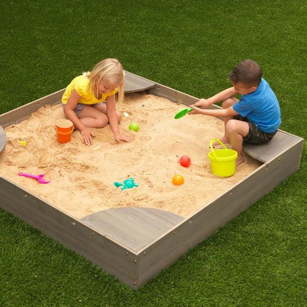 Kidkraft Backyard Sandbox - Gray