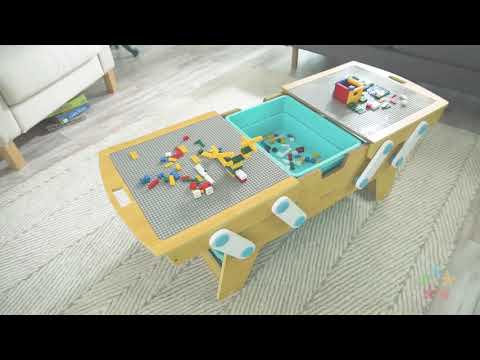 Kidkraft Building Bricks Play N Store Table
