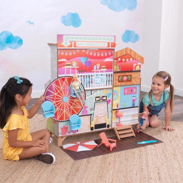 Kidkraft Ferris Wheel Fun Beach House Dollhouse