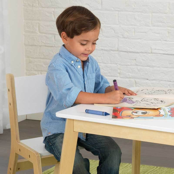 Kidkraft Modern Table & 2 Chair Set - White
