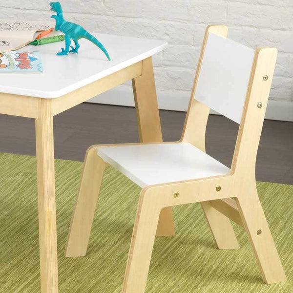 Kidkraft Modern Table & 2 Chair Set - White