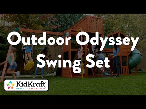 Kidkraft Outdoor Odyssey Swing Set