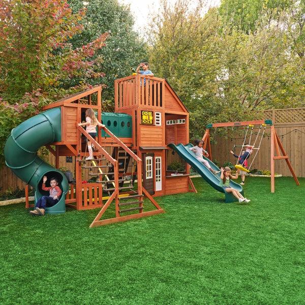 kidkraft Outdoor Odyssey Swing Set