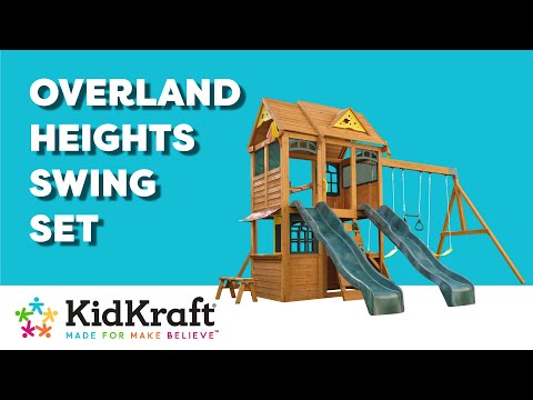 Kidkraft Overland Heights Swing Set