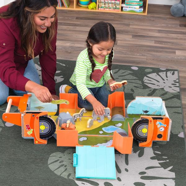 kidkraft Safari 2-in-1 Ride and Play
