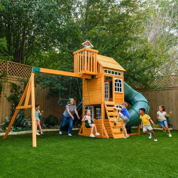 Kidkraft Ridgemoor Perch Swing Set - Installation Available