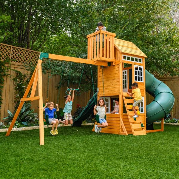 kidkraft Ridgemoor Perch Swing Set - Installation Available