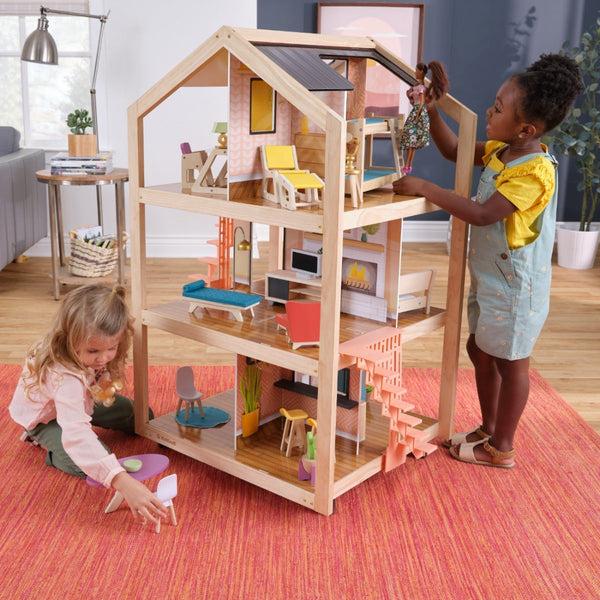kidkraft So Stylish Mansion Dollhouse - Boho Naturals