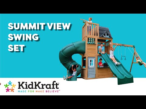 Kidkraft Summit View Swing Set - Installation Available