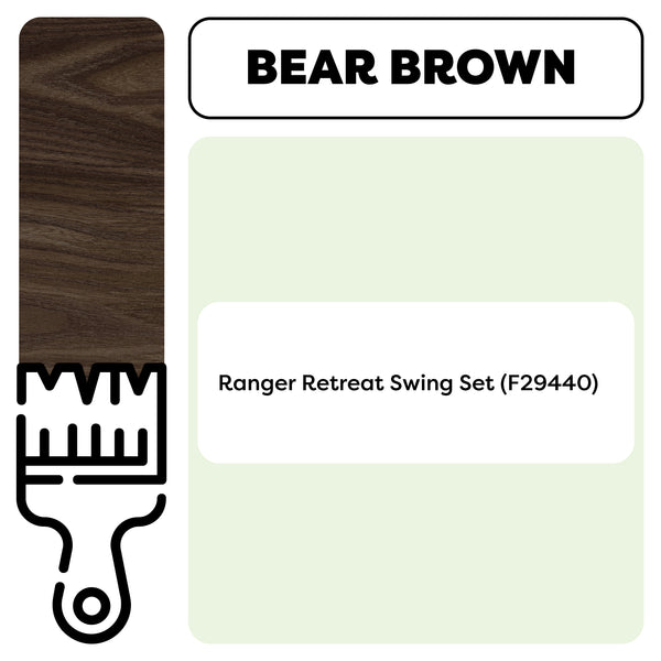 Kidkraft Swing Set/Playhouse Stain/Sealant – Bear Brown (1 Gallon)