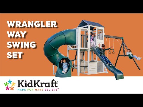 Kidkraft Wrangler Way Swing Set - Installation Available