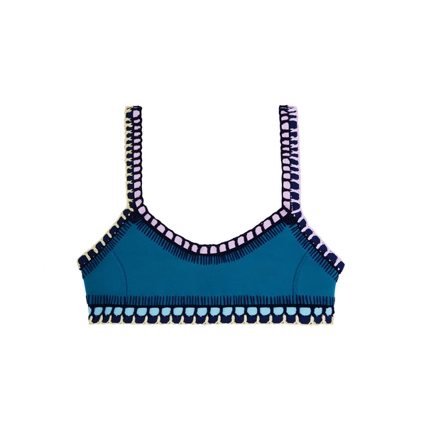 kiini Flor - Scoop Bikini Top