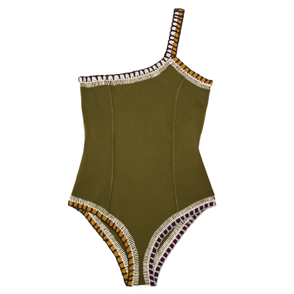 kiini Wren - One Shoulder Maillot