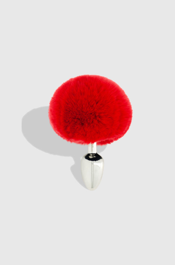 kiki de montparnasse bunny plug red/stainless steel