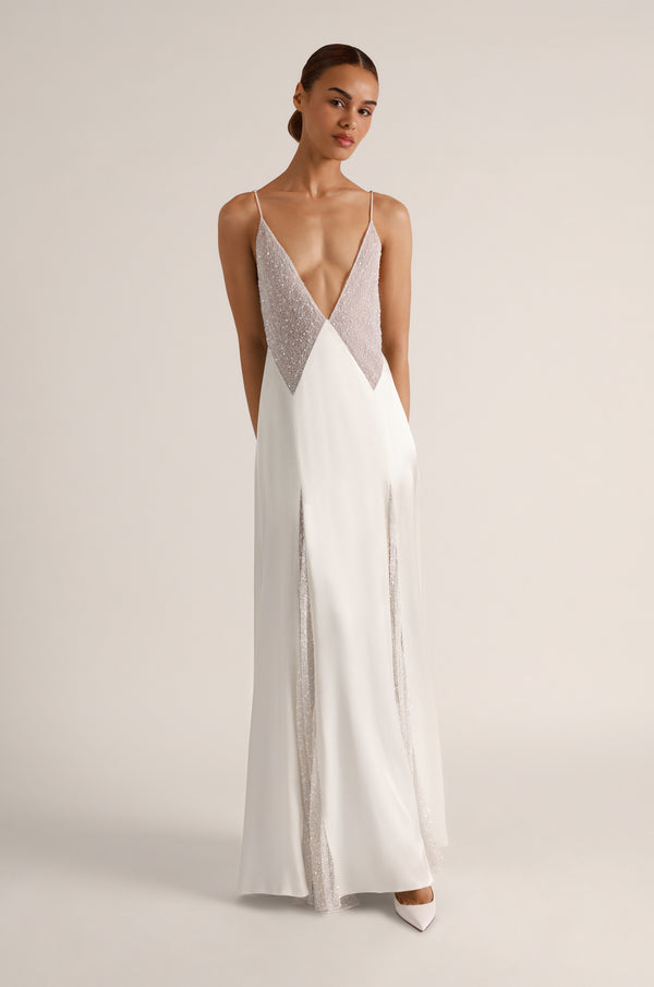 kiki de montparnasse ange gown ivory