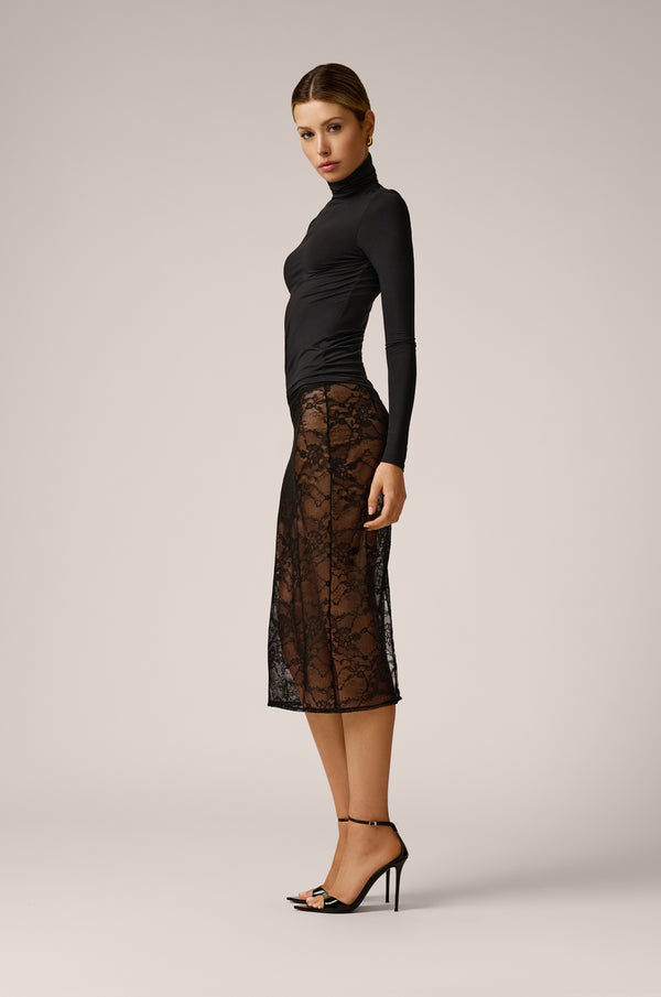 Kiki De Montparnasse Echauffe Turtleneck Black